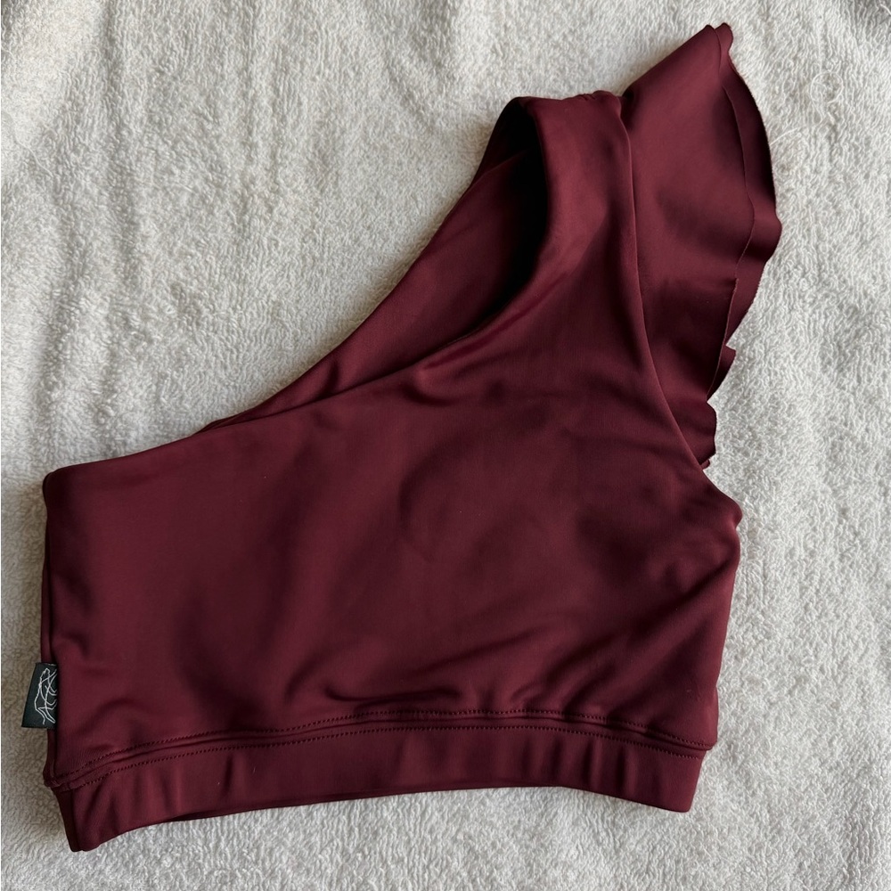 Tiger Friday One-Shoulder Ruffle Top - Picture 2 of 4